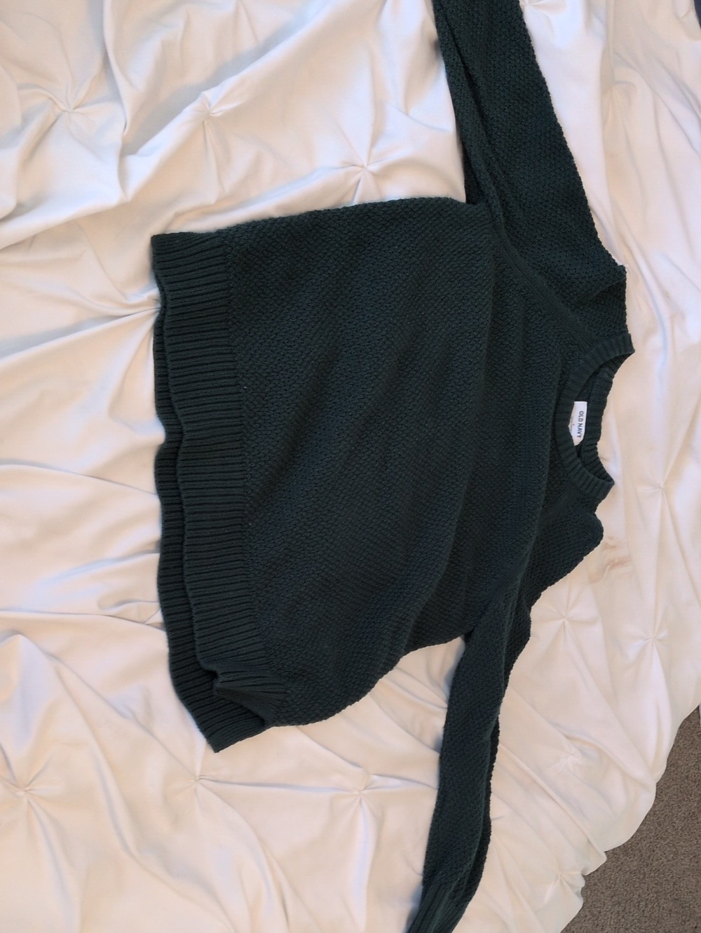 Old Navy Dark Green Crewneck Sweater